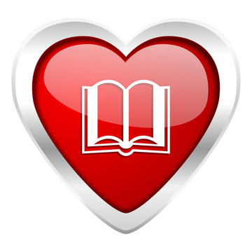 book valentine icon