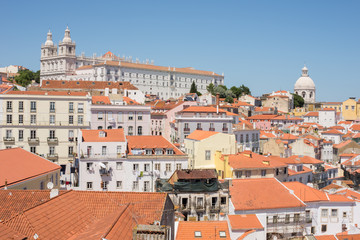 Fototapeta na wymiar View of Alfama, Lisbon