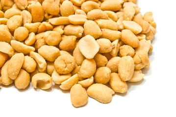 heap of tasty peanuts
