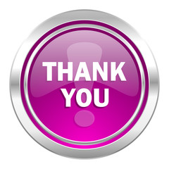 thank you violet icon
