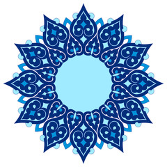 artistic ottoman pattern series thirty eight