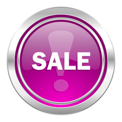 sale violet icon