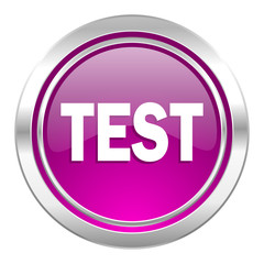 test violet icon