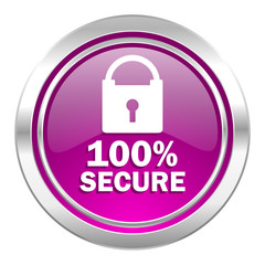 secure violet icon