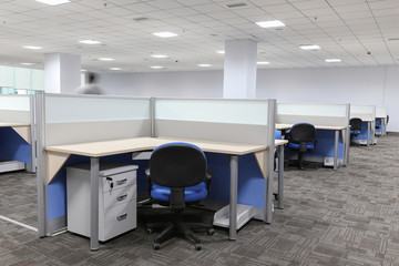 Fototapeta na wymiar modern office interior with table and desk