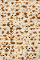 Matzah Cracker a traditional Passover food