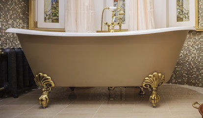 bathroom interior in classic style