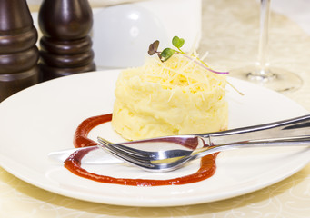 mashed potatoes