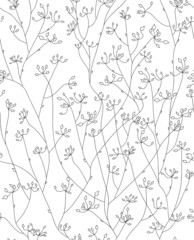 Vector seamless floral pattern.