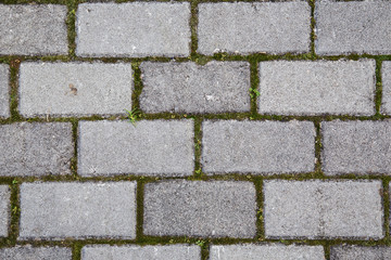 grey brick background