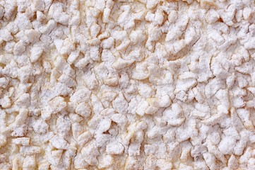 Chopped nuts sprinkled with powdered sugar