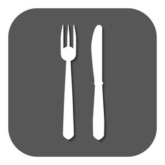 The knife and fork icon