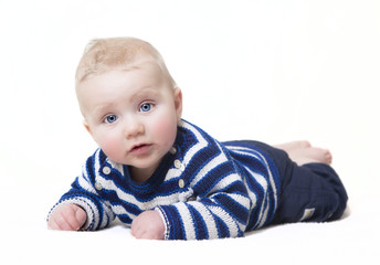 Fototapeta premium baby liegend