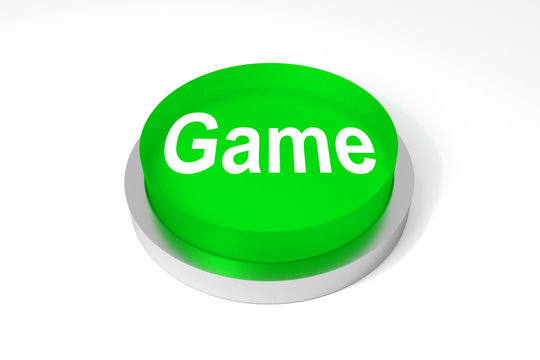 green big round button game