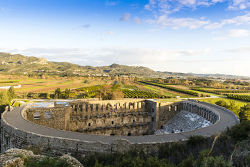 Naklejka premium Aspendos Roman Theatre, Turkey