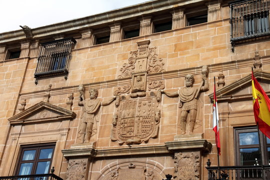 Condes de Gomara palace, Soria city Castile Spain