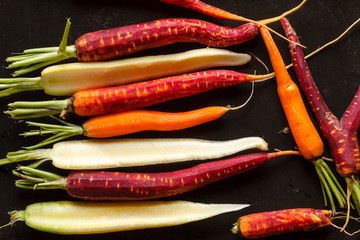 colorful carrots