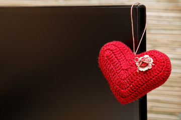 Heart on Valentine's day