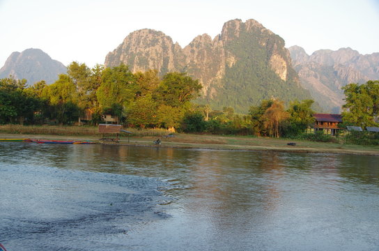 Paysage au Laos