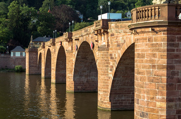 Fototapeta premium Old bridge in Heidelberg, Germany