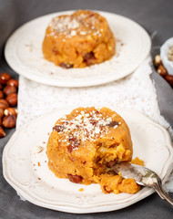 halva sweet ,Indian sweets in plate