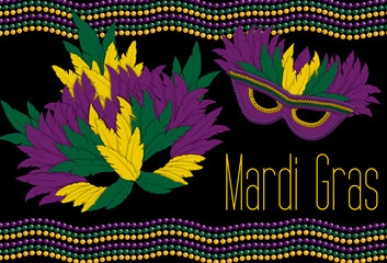 Mardi Gras Masks - 75613975