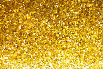 Abstract gold glitter background