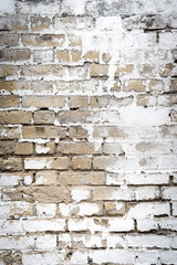 dirty brick wall, grungy red, white & grey texture background