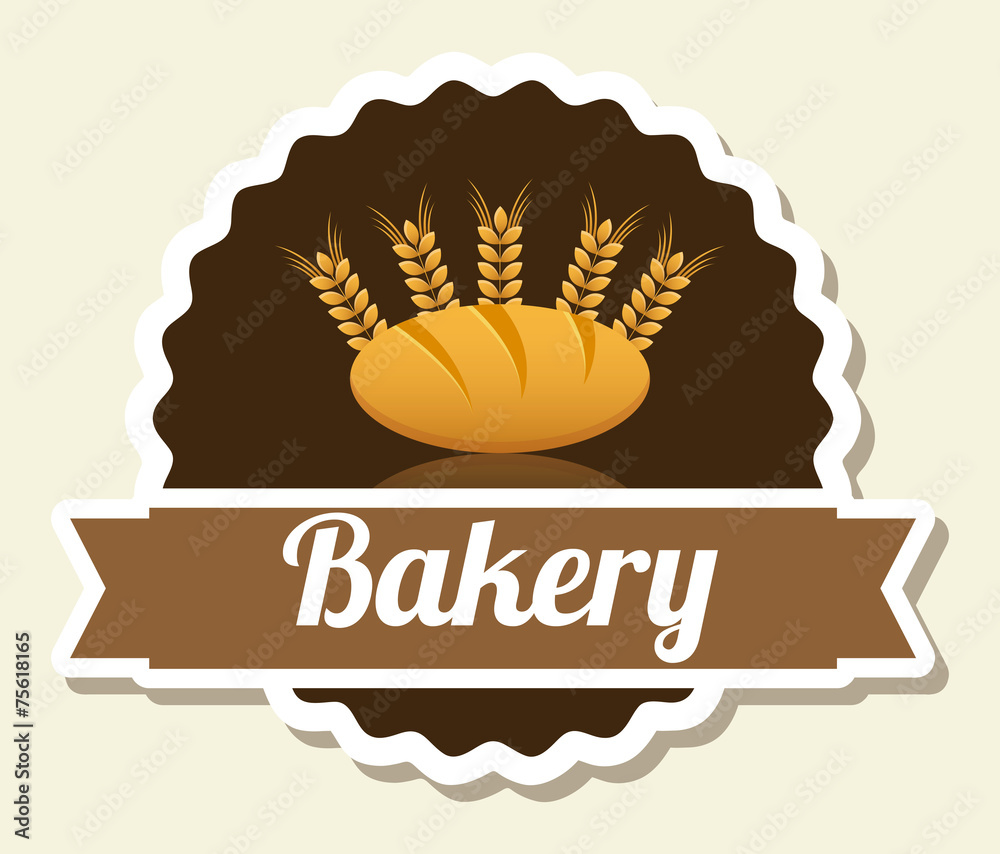 Poster bakery icon