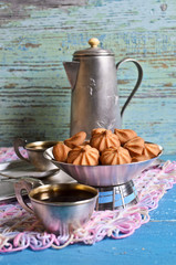 Small cone-shaped cookies