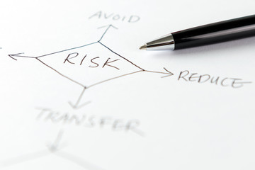 Risk management flow chart