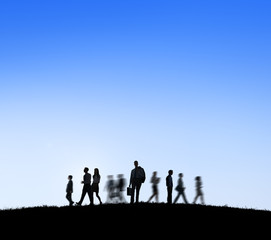 Fototapeta premium Business Collaboration Colleague Occupation Partnership Concept