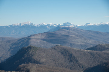 Obraz premium Majestic mountain landscapes of the Caucasian reserve