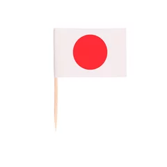 Gordijnen Toothpick Flag Japan © twixx