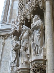 Fototapeta premium detail of a catholic church 2