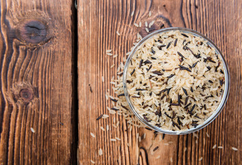 Portion of Mixed Rice