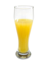 juice on a white background