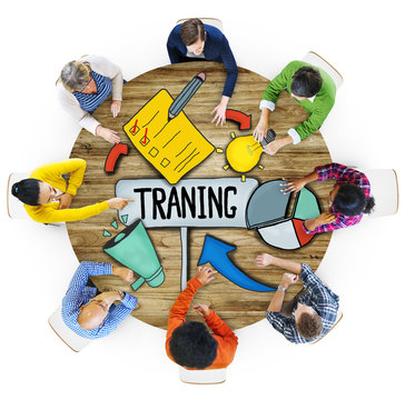 People Aspirations Innovation Development Training Concept