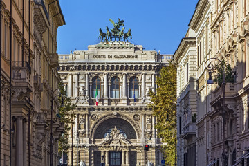 The Palace of Justice, Rome - obrazy, fototapety, plakaty