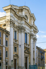 Fototapeta na wymiar San Carlo al Corso, Rome