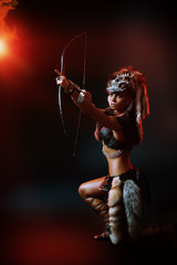 bow and arrows