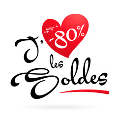 J'aime les soldes