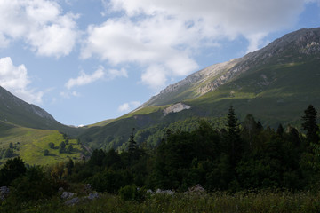 Obraz na płótnie Canvas Majestic mountain landscapes of the Caucasian reserve