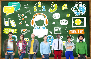 Customer Service Help Business Service Solution Support Concept