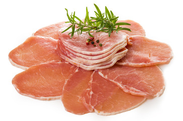 Filetes frescos de cerdo