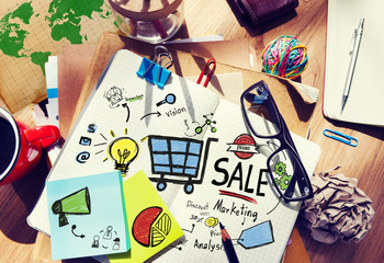 Sales Marketing Financial Revenue Income Concept