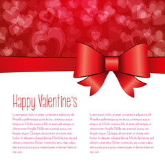 Valentines day background, vector