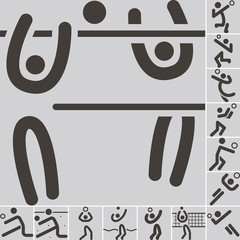 volleiball icons