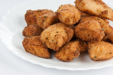 fried chicken meat