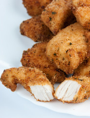 fried chicken meat